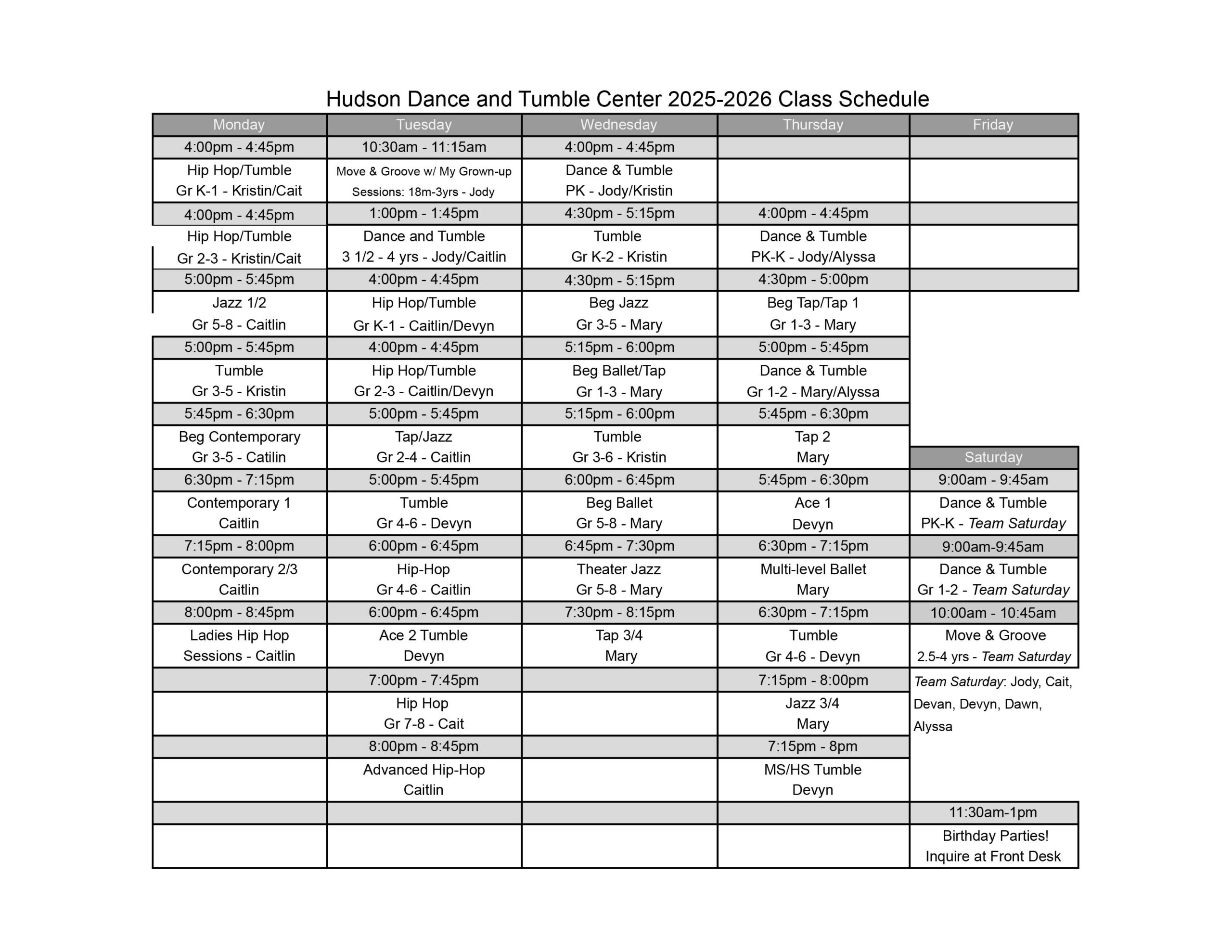 2025-2026-Class-Schedule—Sheet1